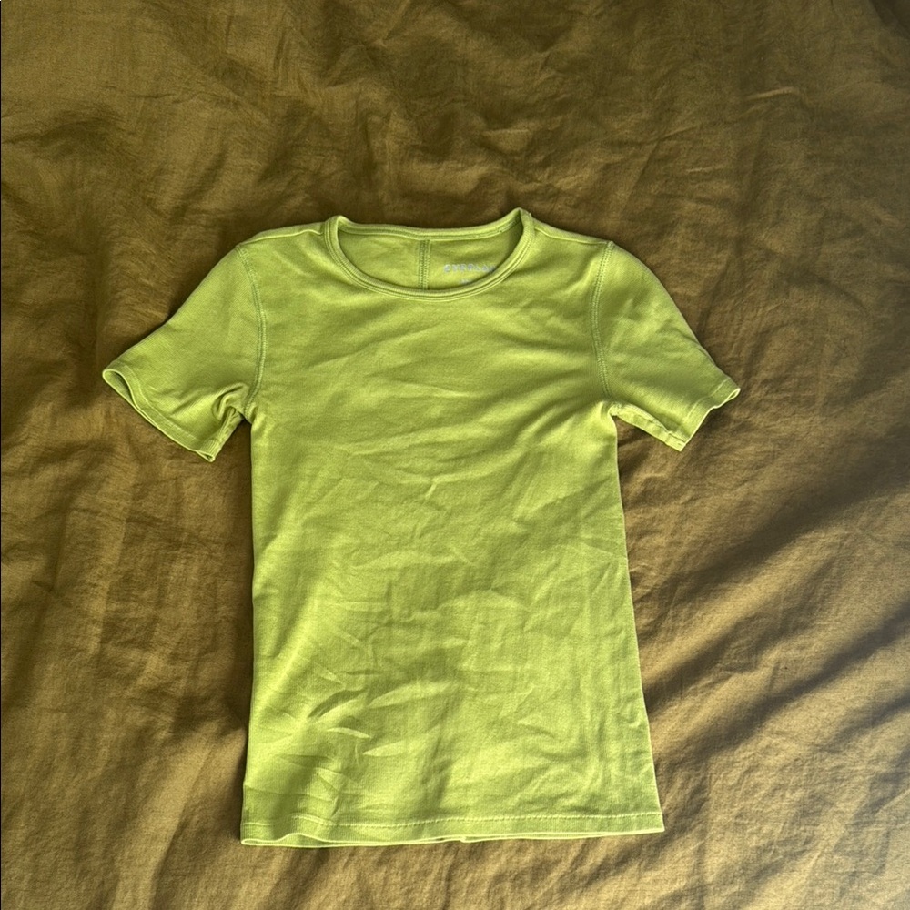 Everlane The Supima Micro-Rib Scoop Neck Tee
